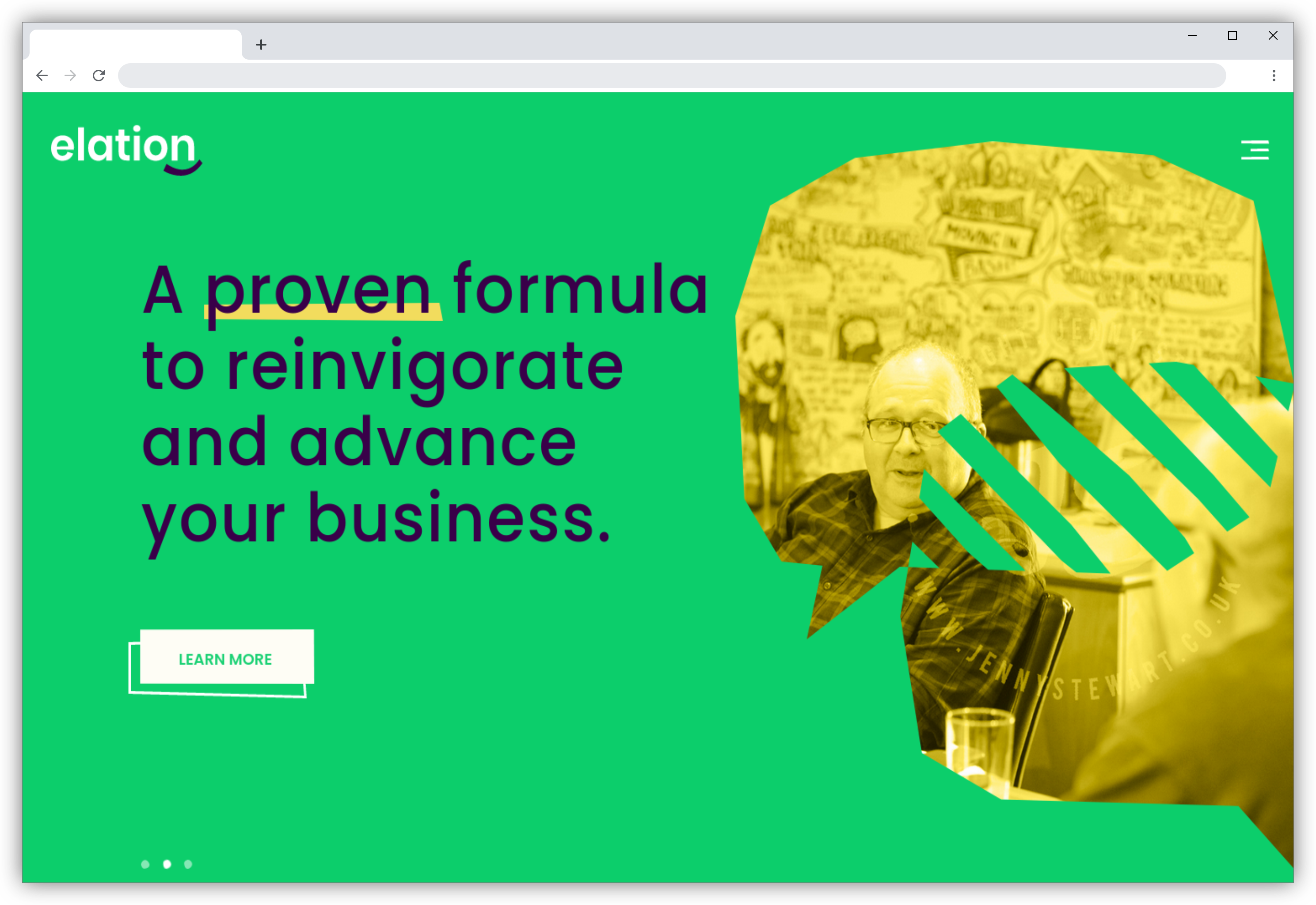 Screenshot of Elation